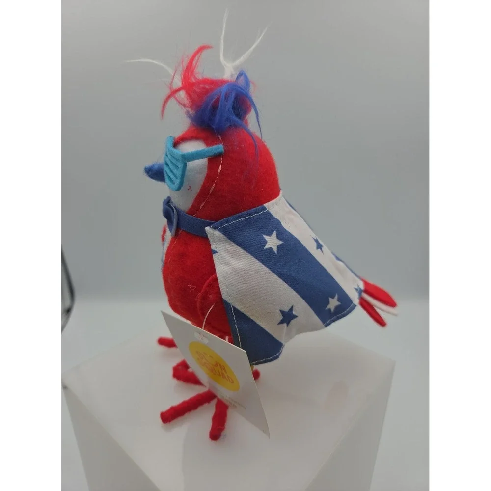 Target Sun Squad 2025 HERO Featherly Friends Fabric Bird Summer Patriotic